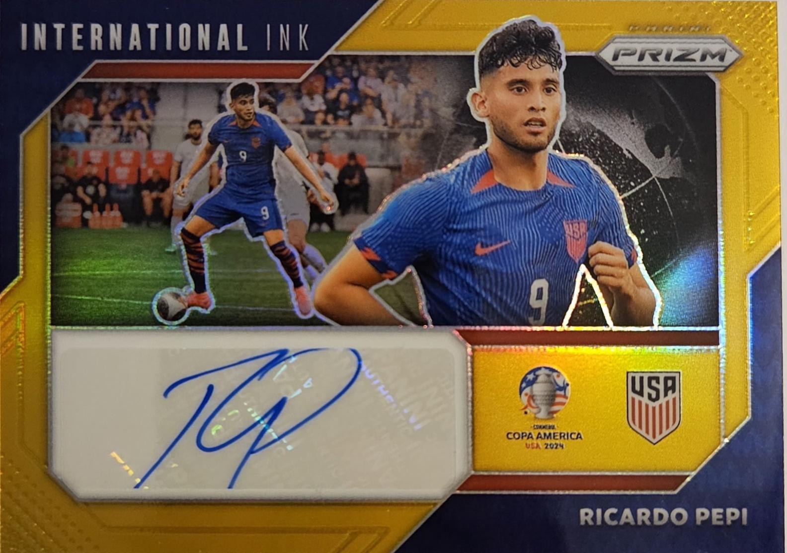 Ricardo Pepi - Prizm Copa America International Ink #II-RP