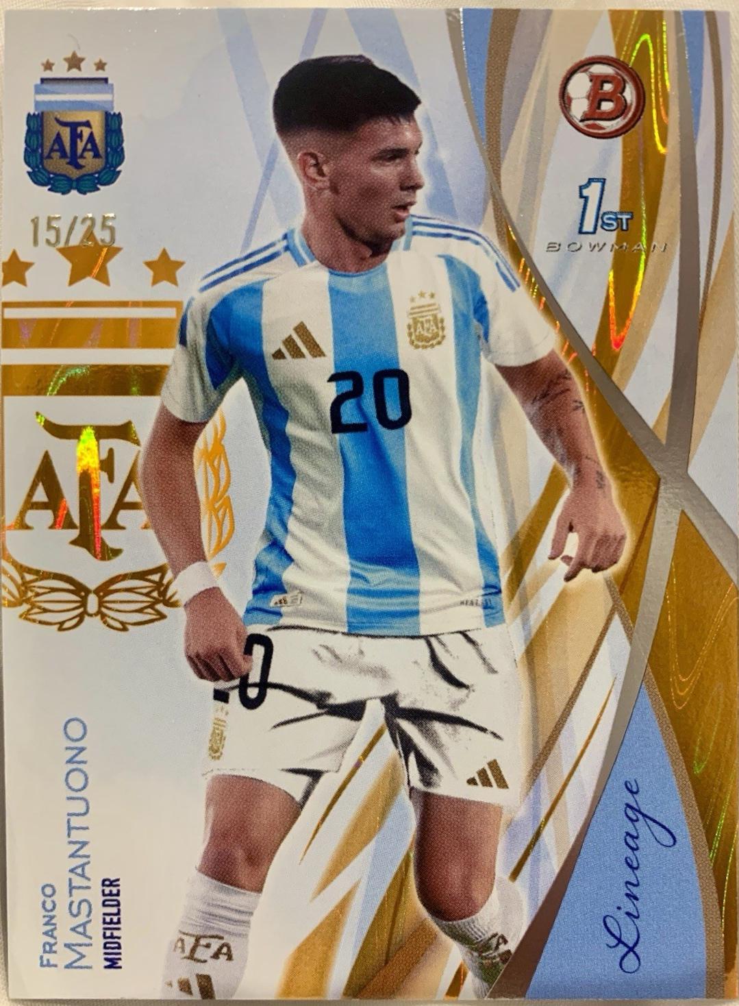 Franco Mastantuono - Lineage Argentina #3