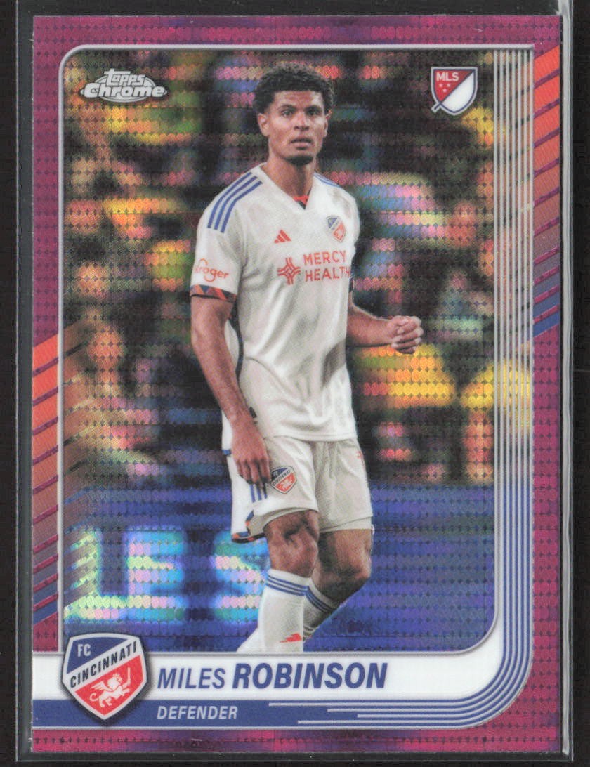 Miles Robinson - Chrome MLS Autograph #CA-RO
