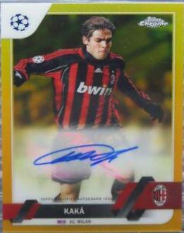 Kaka - Chrome UEFA Club Competitions Autographs #CA-K