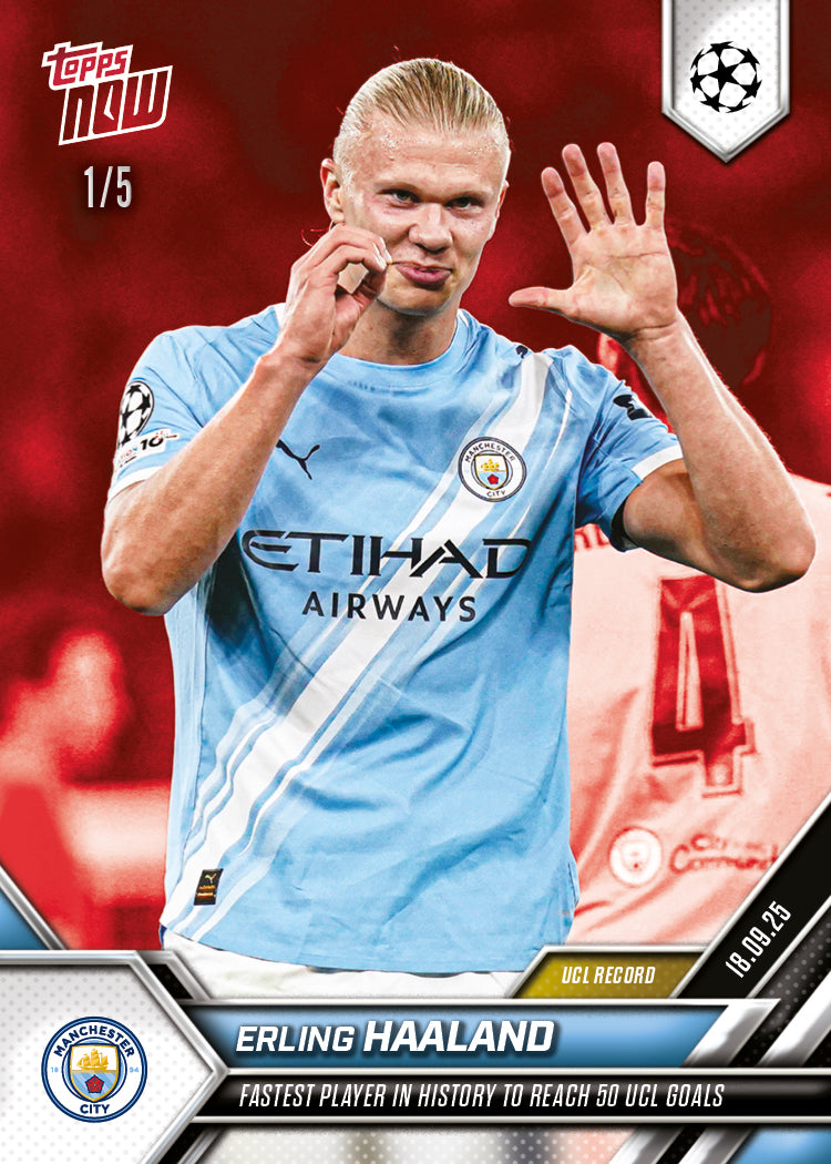Erling Haaland - Now UEFA Champions League #20