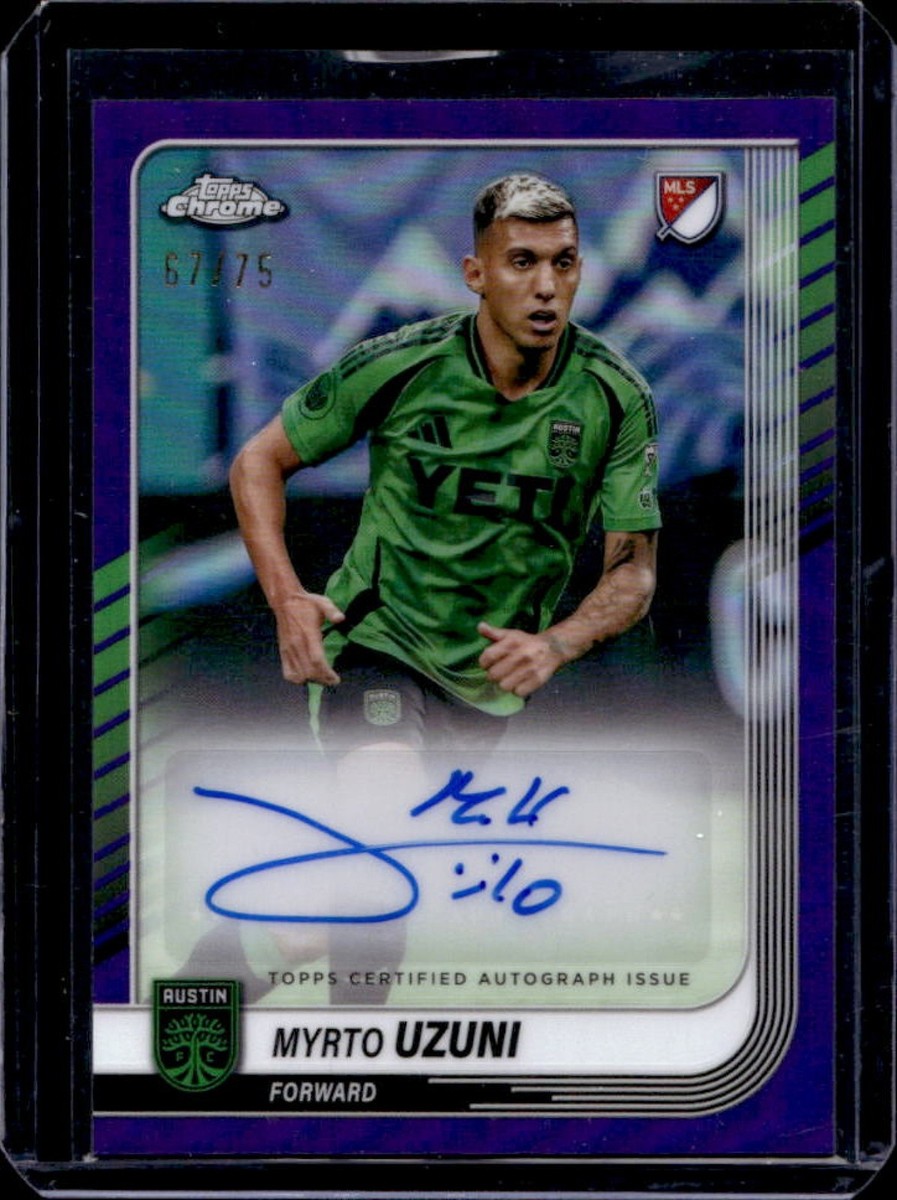 Myrto Uzuni - Chrome MLS Autograph #CA-UZ