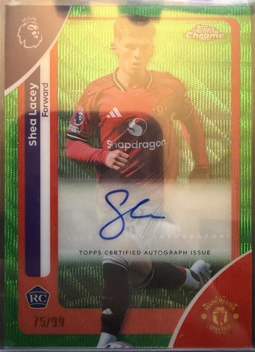 Shea Lacey - Chrome Premier League Autograph #CA-SL