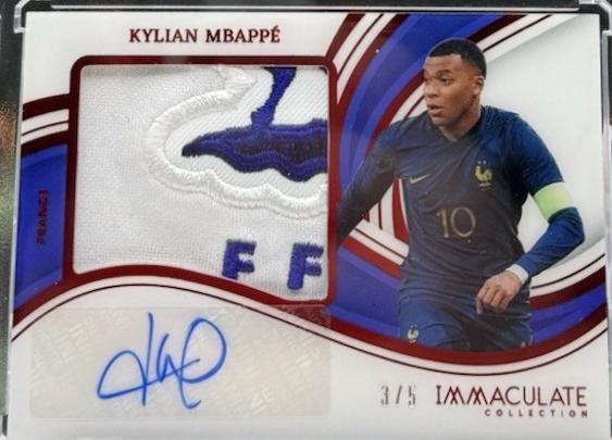 Kylian Mbappe - Immaculate Premium Swatch Autograph #PA-KM