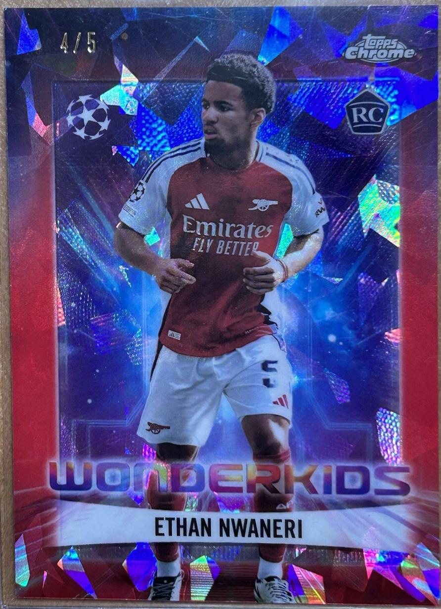 Ethan Nwaneri - Chrome UEFA Wonderkids #WK-8