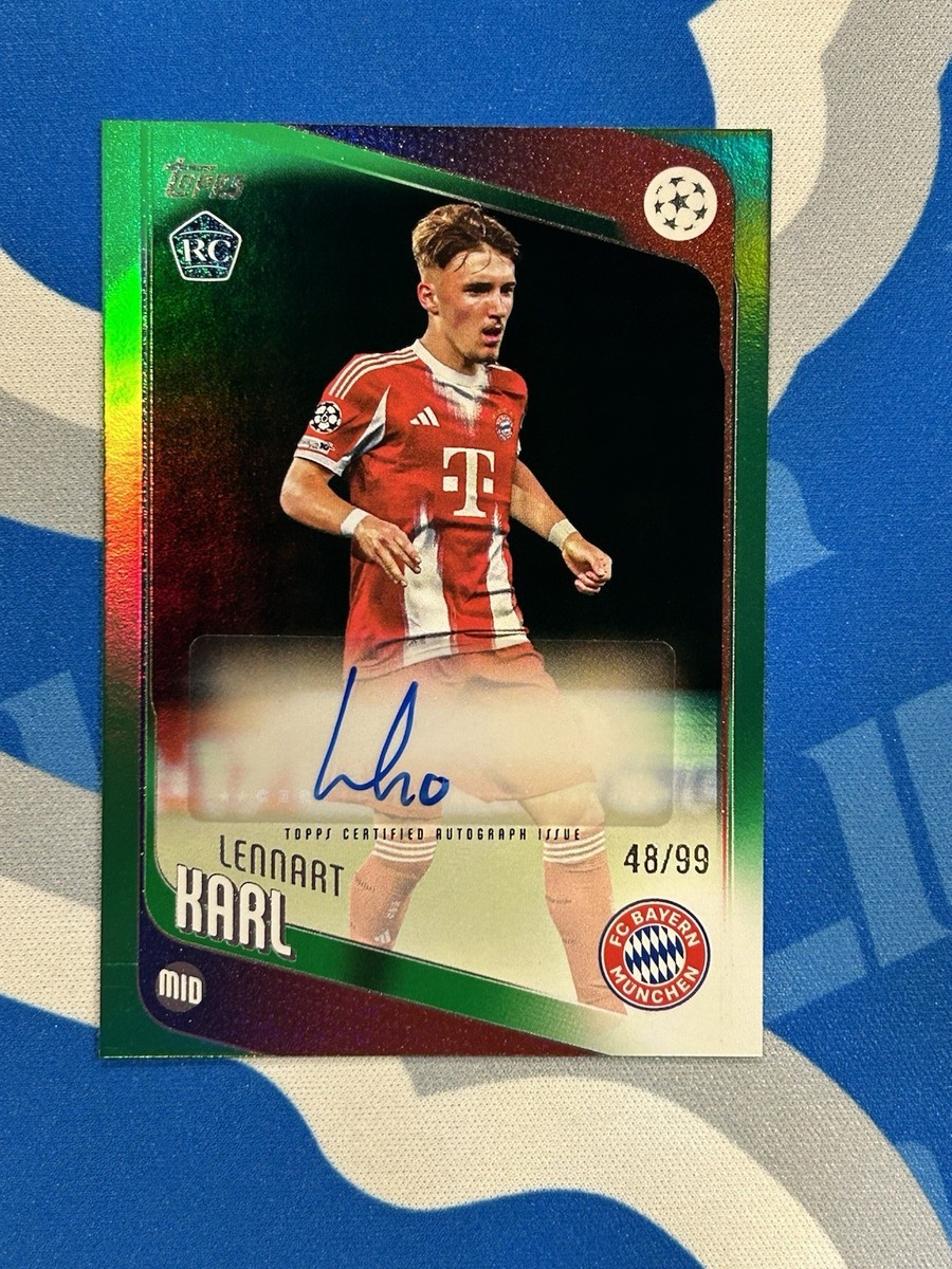 Lennart Karl - UEFA Autograph #BA-LK