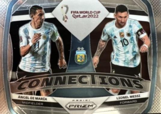 Angel Di Maria, Lionel Messi - Prizm World Cup Connections #1