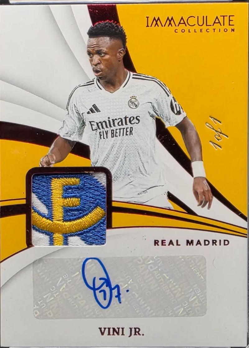 Vini Jr. - Immaculate Logo Signature #3
