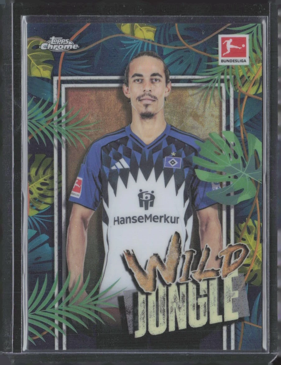 Yussuf Poulsen - Chrome Bundesliga Wild Jungle #WJ-3