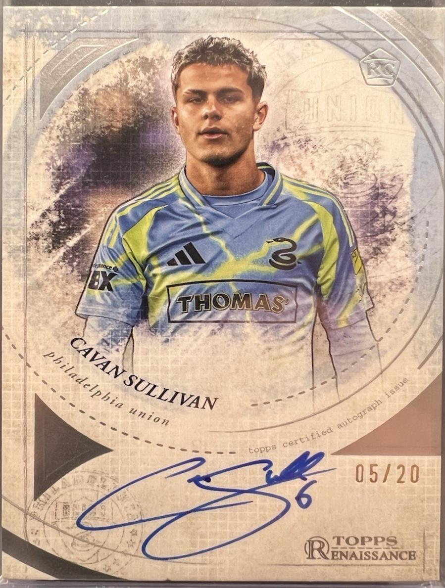 Cavan Sullivan - Chrome MLS Renaissance Autograph #RA-CS2