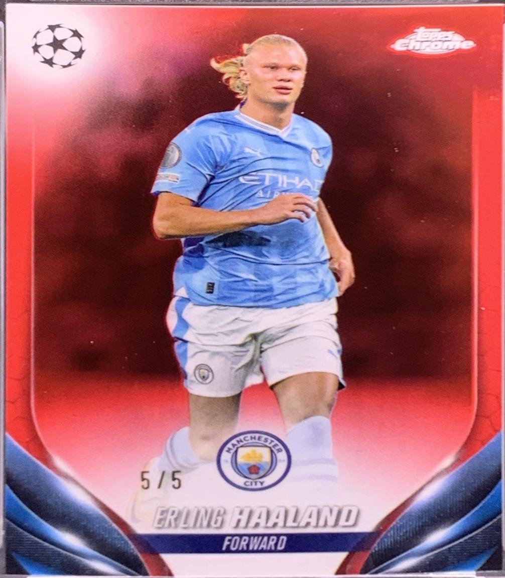 Erling Haaland - Chrome UEFA #9