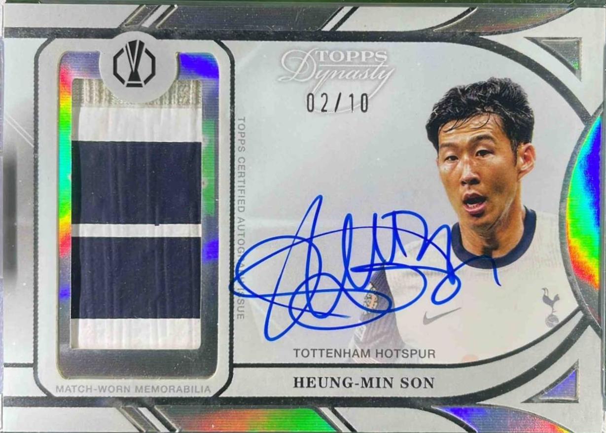 Heung-Min Son - Dynasty UEFA Autograph Patch #APV-HS3