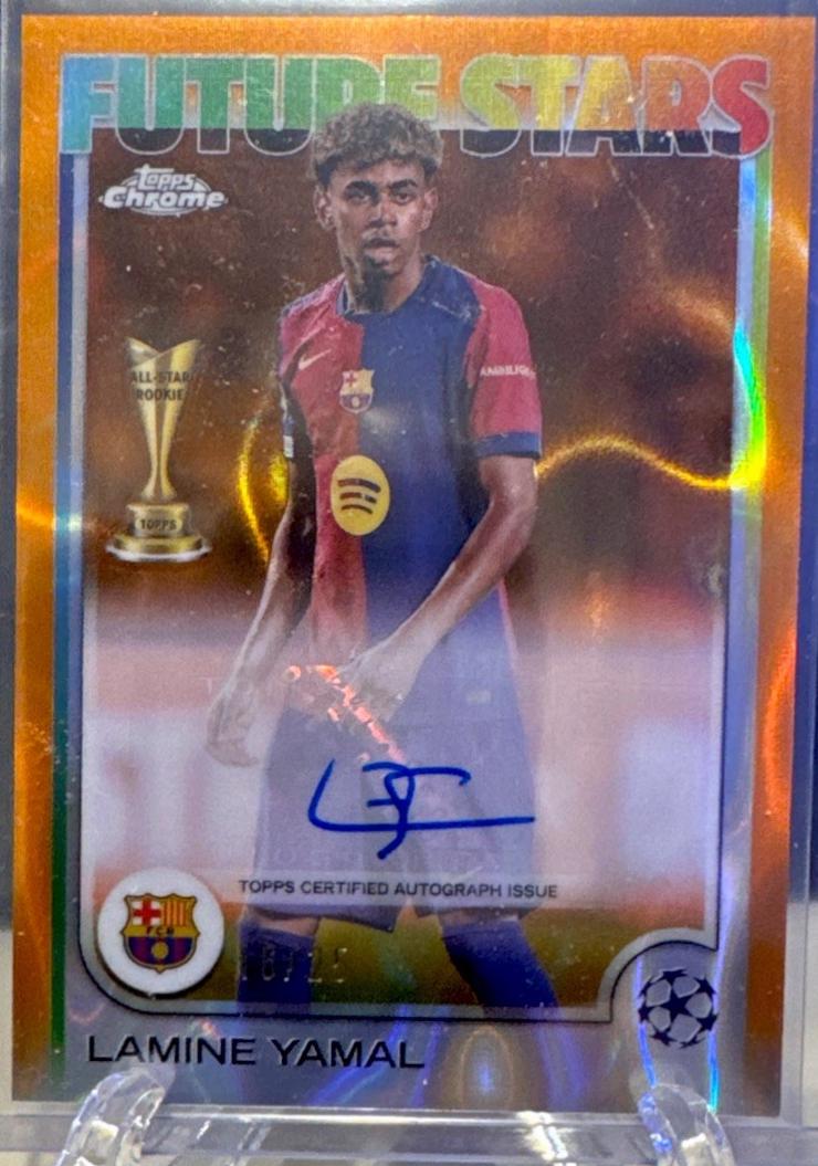 Orange Lava Refractor parallel