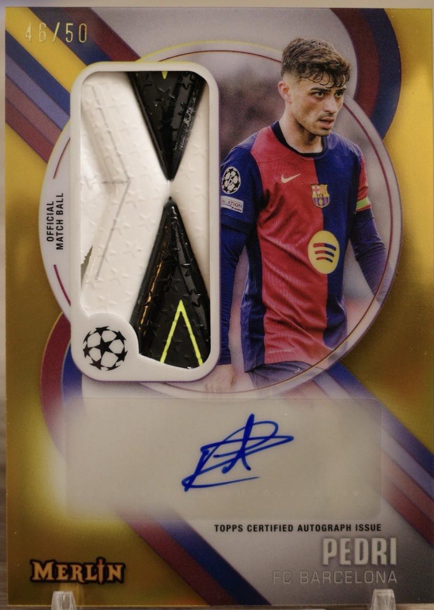 Pedri - Merlin UEFA Match Ball Signature #MBS-PE
