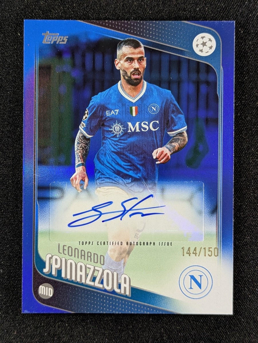 Leonardo Spinazzola - UEFA Autograph #BA-LS