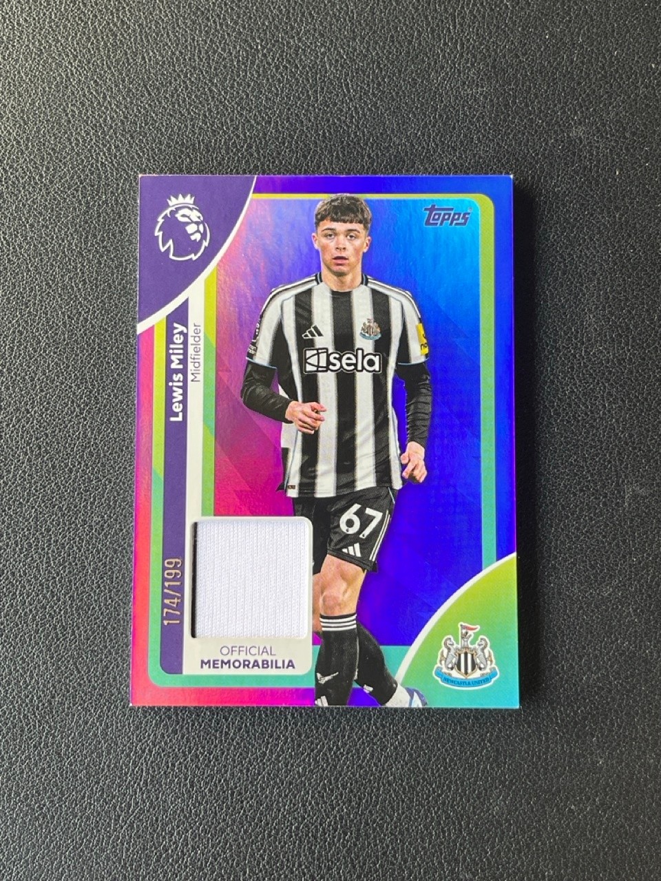Lewis Miley - Premier League Relic #RE-LM