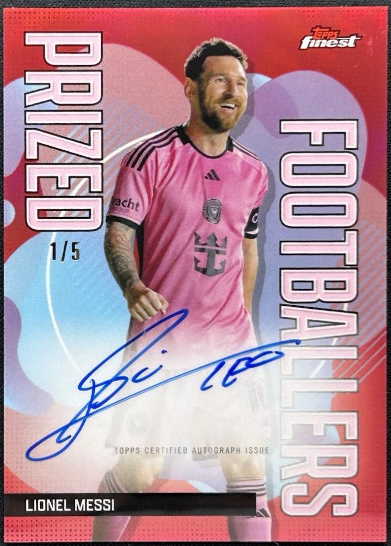 Lionel Messi - Finest MLS Prized Footballers Autograph #PFA-LM