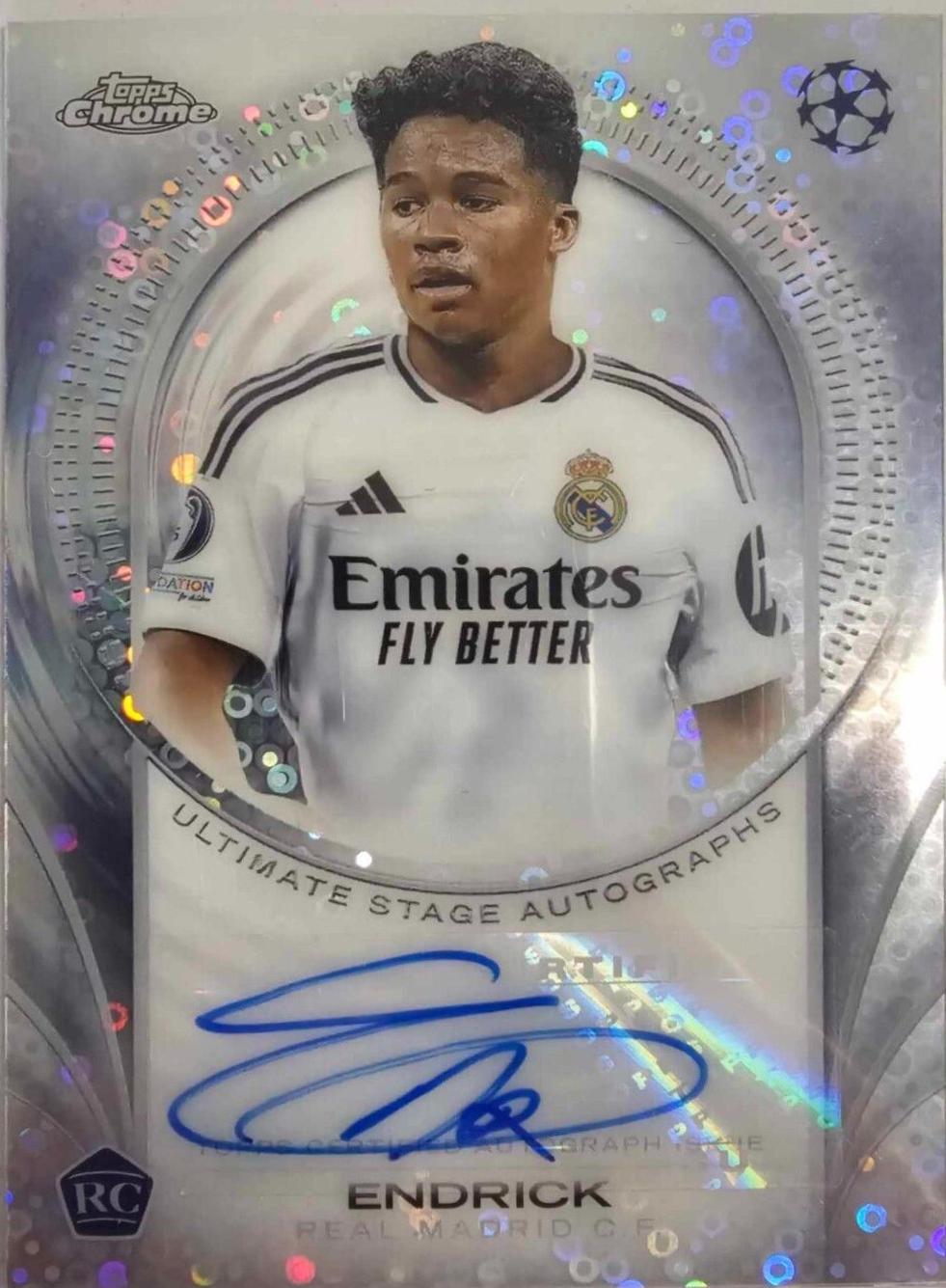 Endrick - UEFA Ultimate Stage Chrome Autograph #USCA-E
