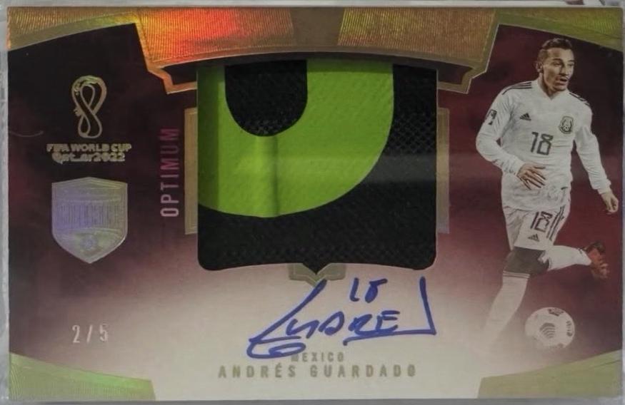 Andres Guardado - Eminence FIFA World Cup Patch Autographs #PA-AGU