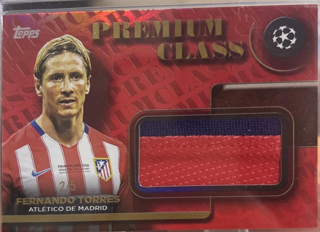 Fernando Torres - UEFA Premium Class Relic #PCR-FT