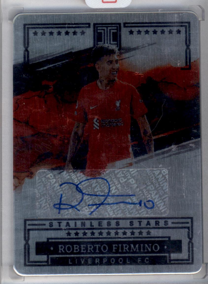 Roberto Firmino - Impeccable Premier League Stainless Stars Signatures #SS-RFO