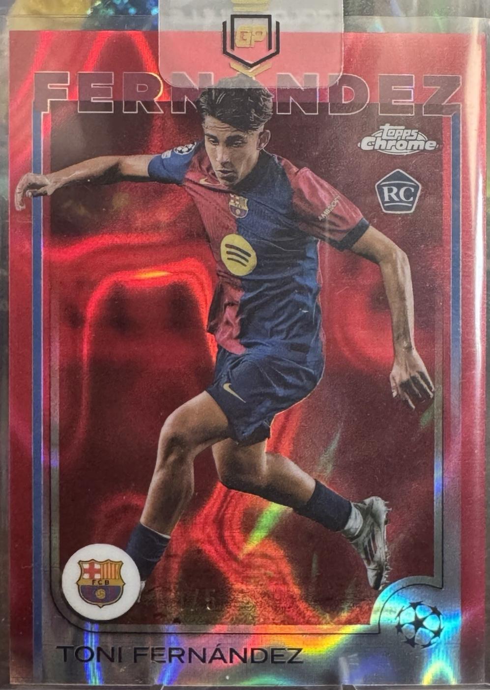 Toni Fernandez - Chrome UEFA #85