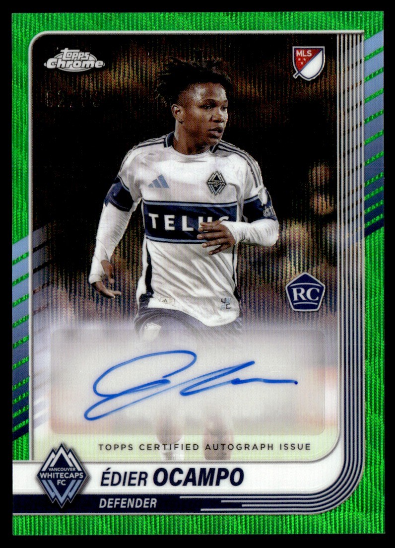 Edier Ocampo - Chrome MLS Autograph #CA-EO