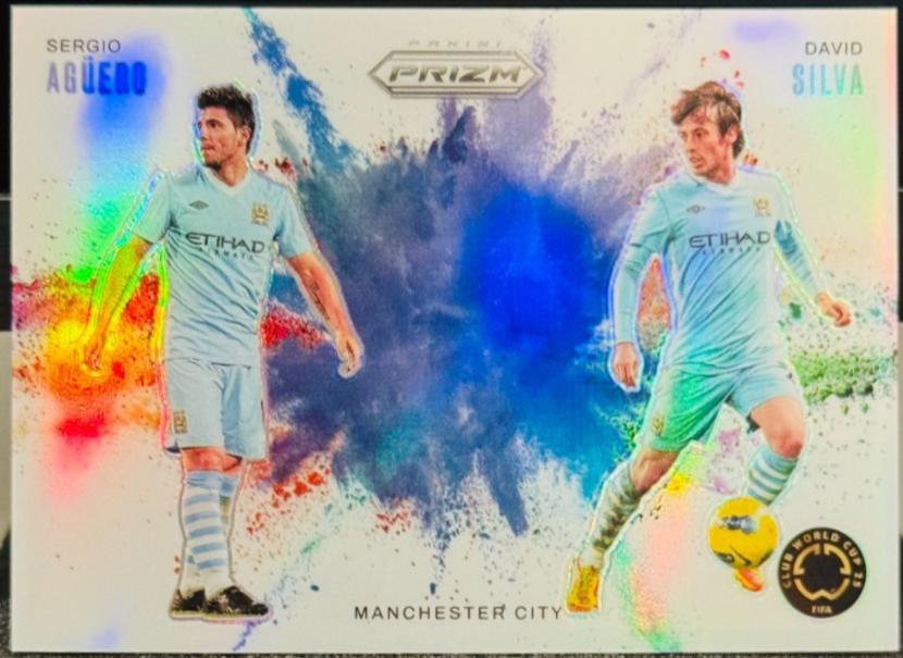 Sergio Aguero - Prizm FIFA Color Blast #2