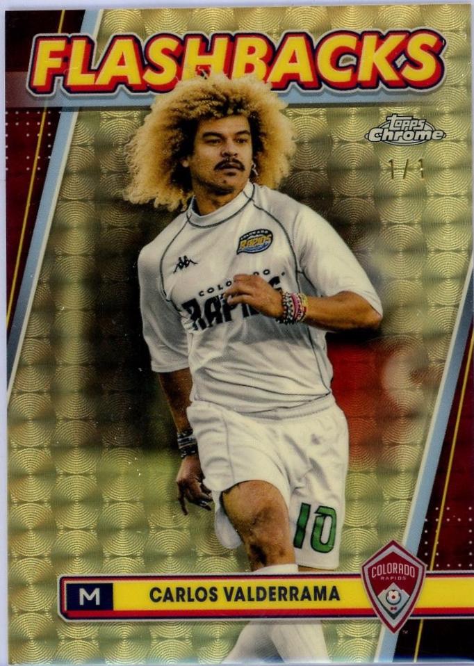 Carlos Valderrama - Chrome MLS #104