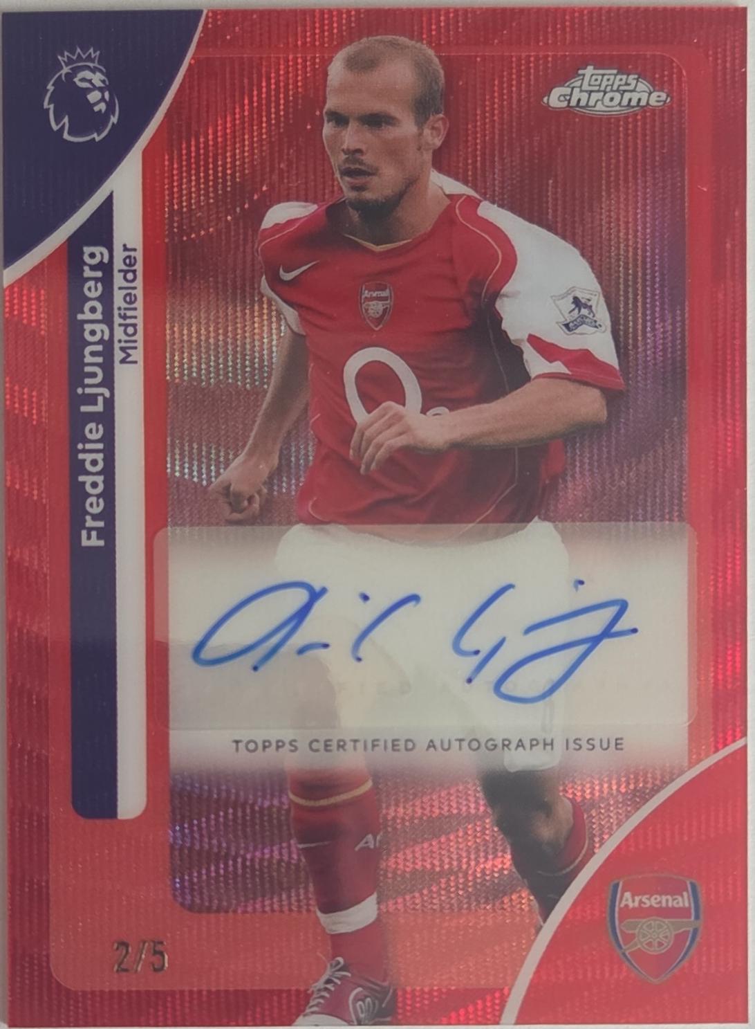 Freddie Ljungberg - Chrome Premier League Autograph #CA-LJ