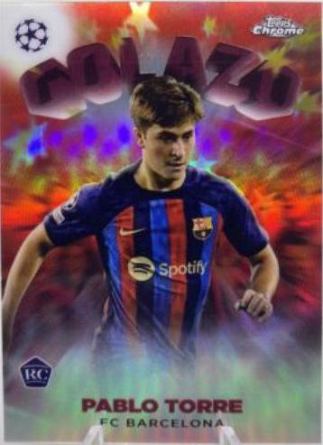 Pablo Torre - Chrome UEFA Club Competitions Golazo #G-11