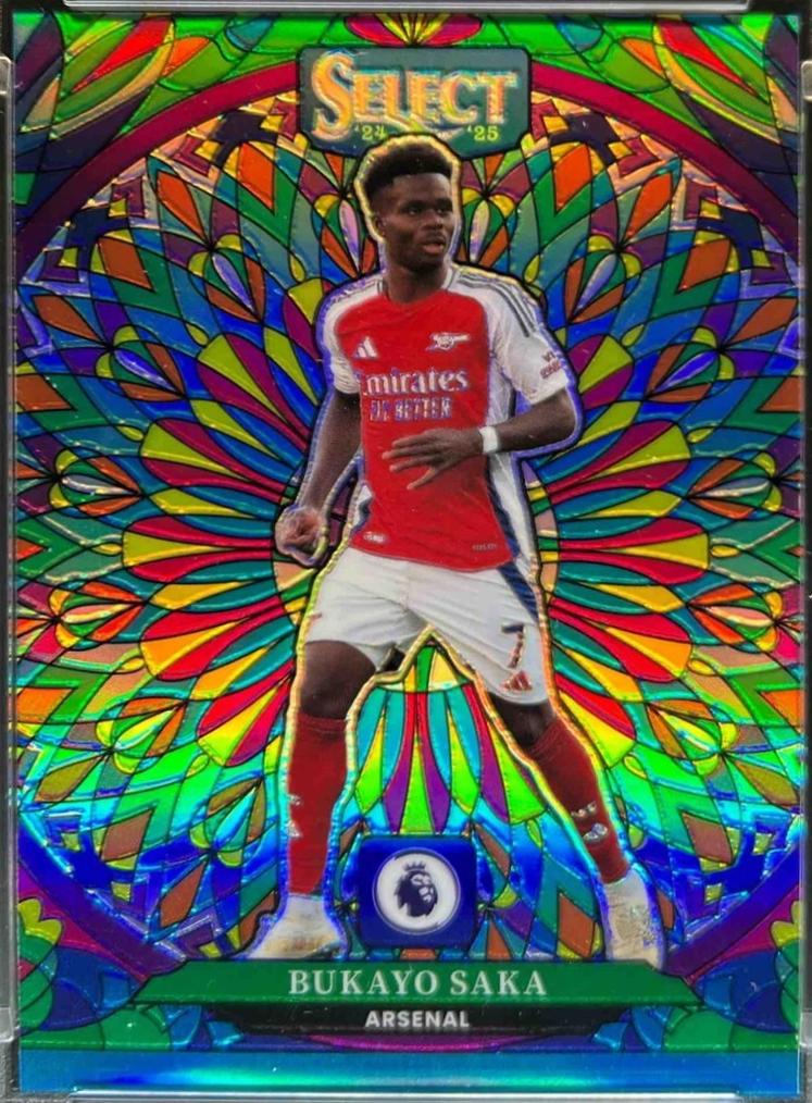 Bukayo Saka - Select Premier League Stained Glass #1