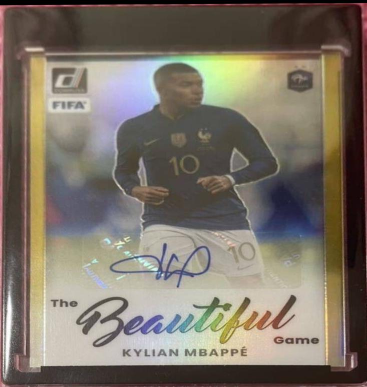 Kylian Mbappe - Donruss Beautiful Game Autographs #BA-KM