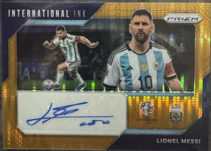 Lionel Messi - Prizm Copa America International Ink #II-LMI
