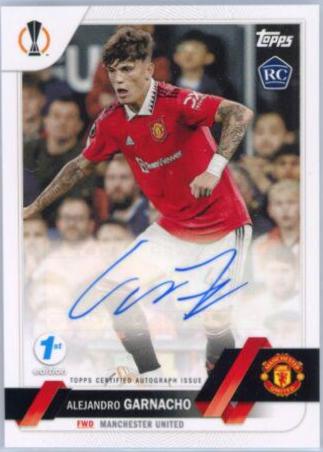 Alejandro Garnacho - UEFA Club Competitions Autographs #A1-AG