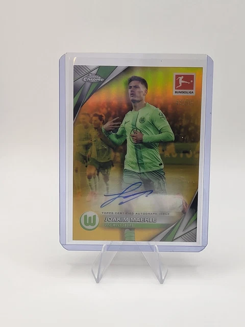 Joakim Mahle - Chrome Bundesliga Autograph #BA-JMA