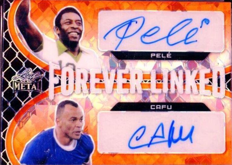 Pele - Metal Autographs #BA-P1