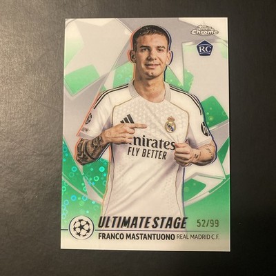 Franco Mastantuono - UEFA Ultimate Stage Chrome #US-21
