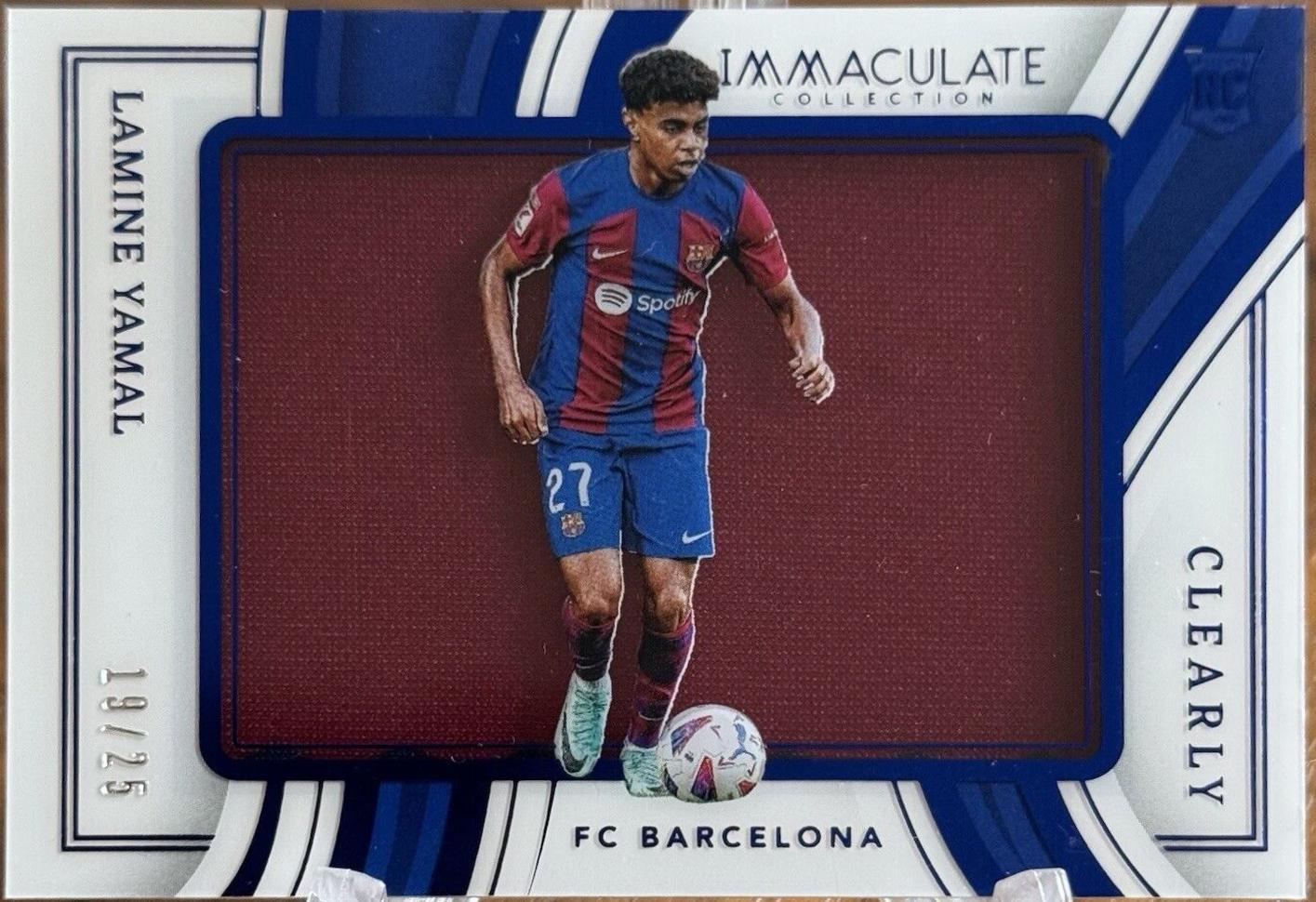 Lamine Yamal - Immaculate Clearly Jersey #CJ-LY