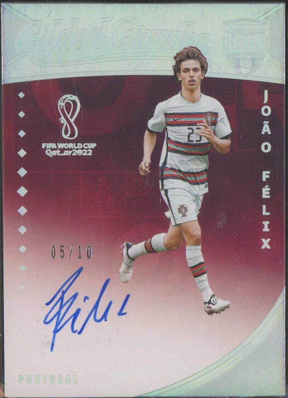 Joao Felix - Eminence FIFA World Cup Gilded Graphs Autographs #GG-JF