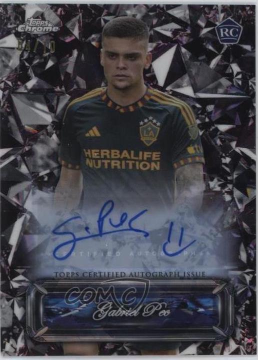 Gabriel Pec - Chrome Sapphire MLS Selections Autograph #SS-GP