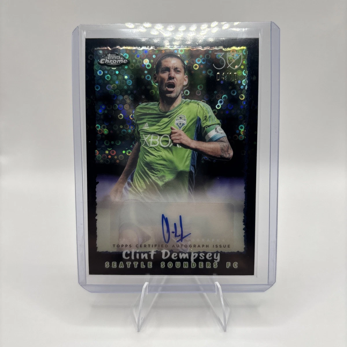 Clint Dempsey - Chrome MLS 1995 Autograph #NFA-CD