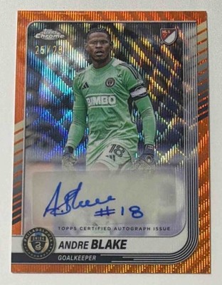 Andre Blake - Chrome MLS Autograph #CA-AB