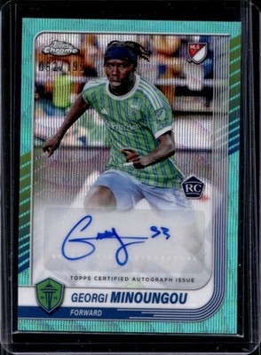 Georgi Minoungou - Chrome MLS Autograph #CA-GM