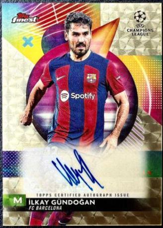 Ilkay Gundogan - Finest UEFA Club Autograph #A-IK