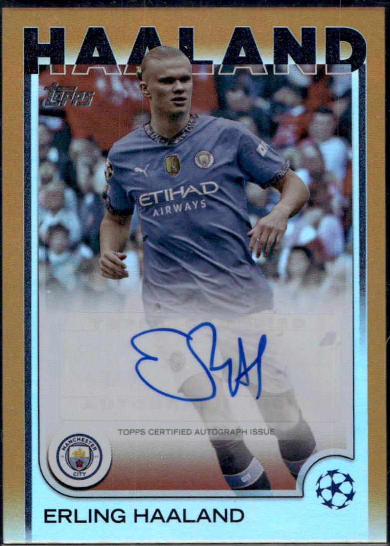 Erling Haaland - UEFA Autograph #A-EH