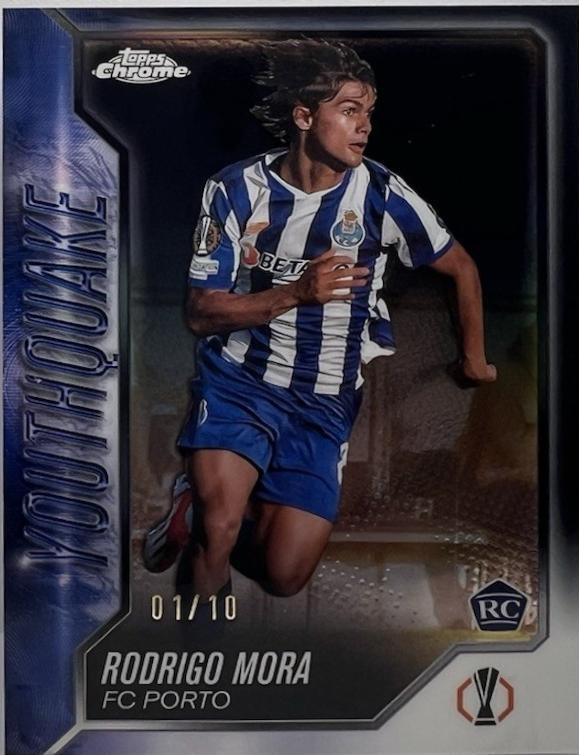 Rodrigo Mora - Chrome UEFA Youthquake #YQ-25