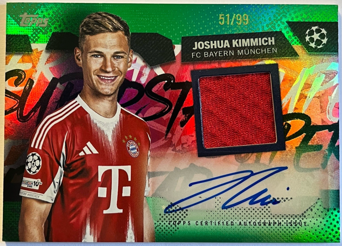 Joshua Kimmich - UEFA Autograph #BA-JK