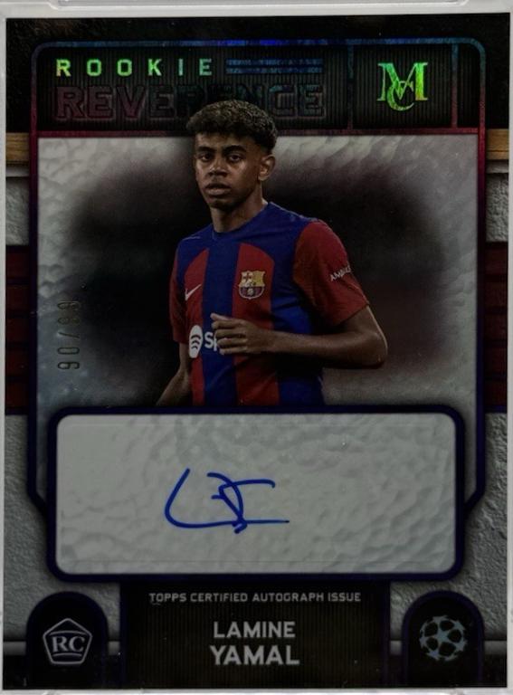 Lamine Yamal - Museum UCL Rookie Reverence Autograph #RRA-LY