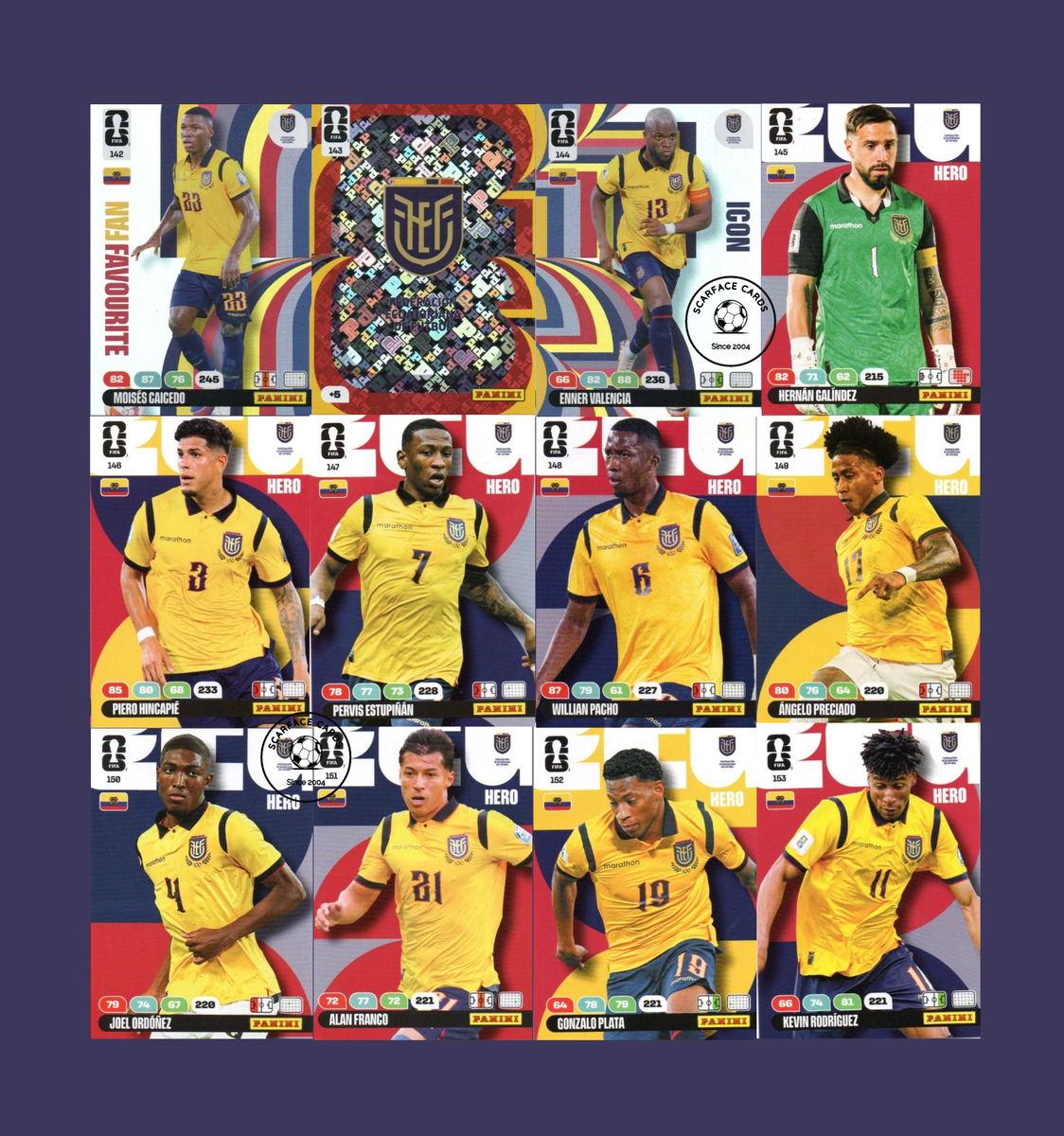 Moises Caicedo - Adrenalyn XL FIFA World Cup #142